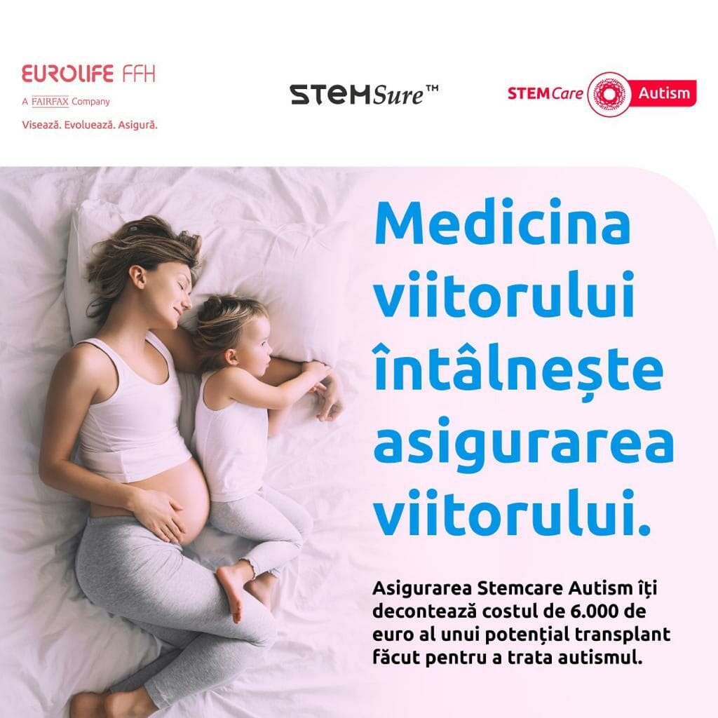 STEMCare, asigurare autism, EUROLIFE FFH, celule stem,
