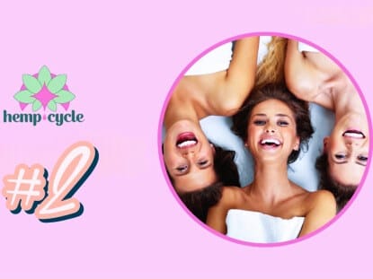 tampoane menstruale, Hemp Cycle, canabis, CBD, THC,
