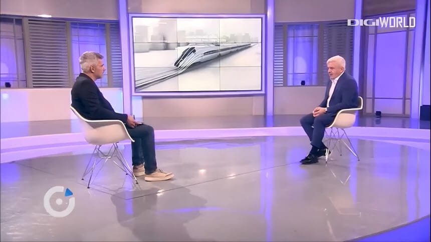 Digipedia, viitorul trenului, Gabi Stanciu, Saptamana Mobilitatii,