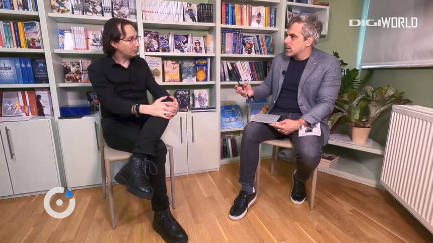 Manga, tehnologie, benzi desenate, Digipedia,