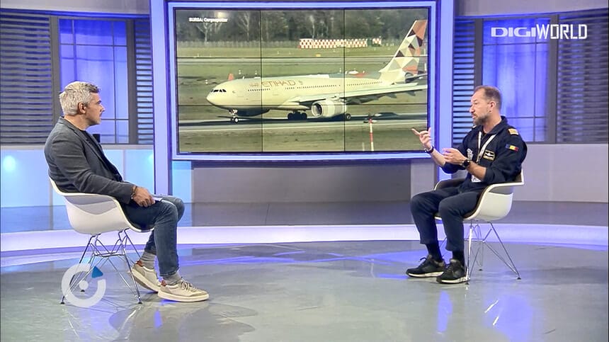 Avion, aterizare, Mihai Sturzu, Digipedia,